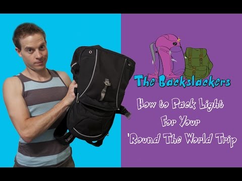 how to pack light for a trip