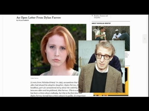 Woody Allen misbruikte adoptie dochter Dylan Farrow
