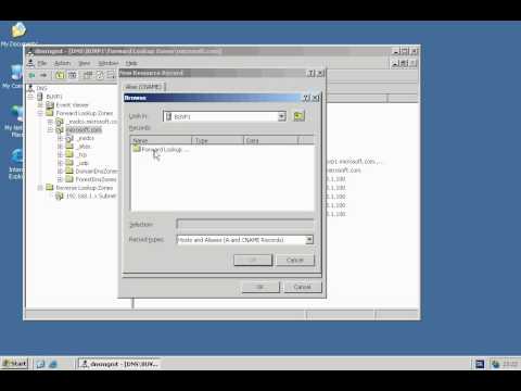 how to recover dns windows 2003