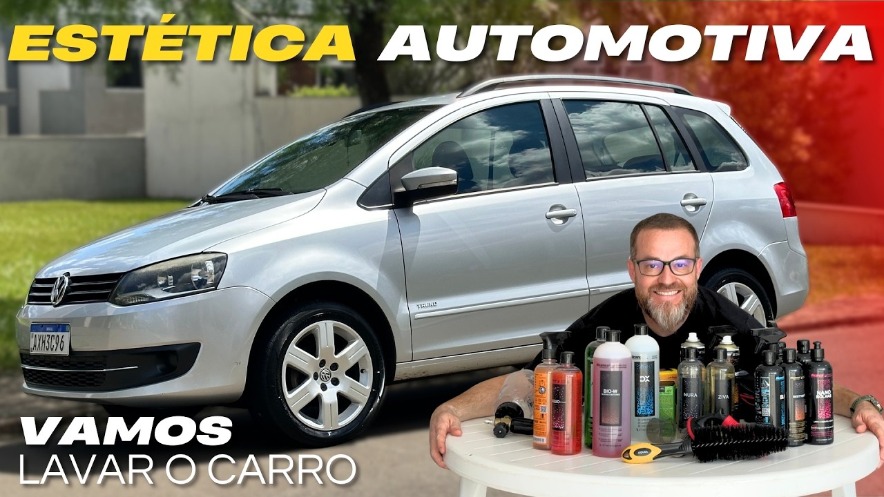 Lavagem Automotiva em Casa com Produtos Profissionais!