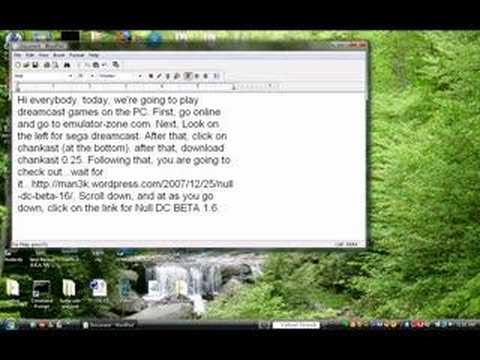 how to play dreamcast games on pc