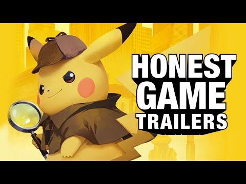 DETECTIVE PIKACHU (Honest Game Trailers)