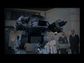 fans of mr kinney rejoice! a malfunctioning ed-209 unit takes out the wrong guy in this robocop re-edit.