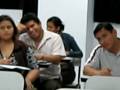 La gente del 8vo ciclo de Ing. en examen final de costos .. full copy Robert el men del Celu, Cesar toda la vida copiando, lorenita solapa nomas con la carterita, juancito y Viera no se quedan y chacrita saludando ke le keda ta solo adelante, gracias por tu casaca me salvo jajaa
