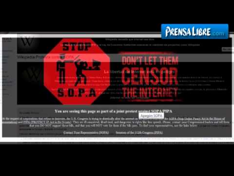 google sopa - Censurar sitios web que distribuyan películas, música u otros productos falsificados de Estados Unidos es parte de lo que busca la normativa Stop Online Pira...
