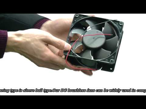 how to repair dc brushless fan