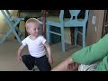 Micah Laughing Hysterically Rolling Daddy