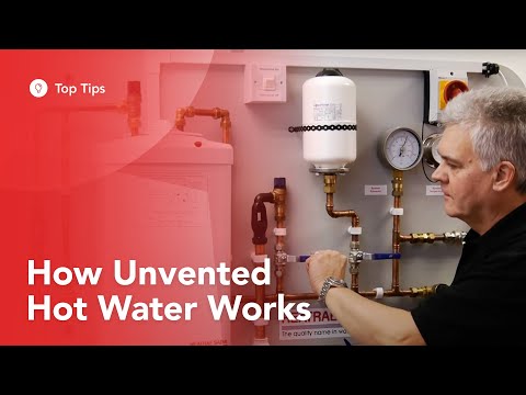 how to drain unvented heating system