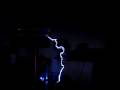 Teslatrafo BIG TESLA COIL 4 KVA  1,5 m Entladungen high voltage 1 000 000 V (1MV)