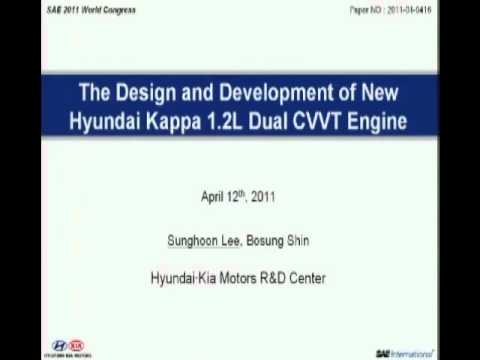 The Design and Development of New Hyundai Kappa 1.2L Dual CVVT Engine