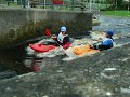 Kayak KING OF THE WAVE tees barrage teeside
