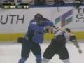 Shawn Thornton vs Eric Boulton Dec 12, 2008