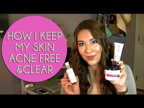 how to keep your face acne free