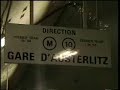 Ligne 10 Metro Odeon a Mirabeau Dec 1994