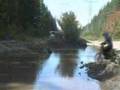 Dirt Biking through huge mud puddles