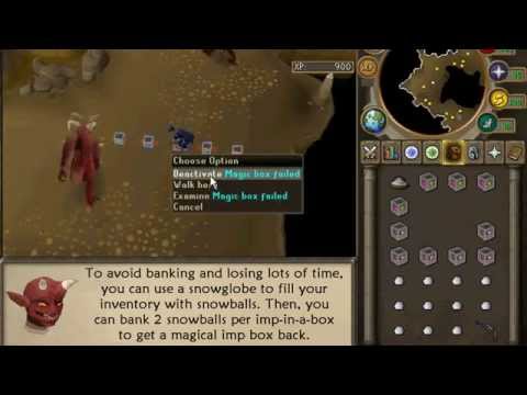 Imps hunt with magic squares, and XP 140K / hour!