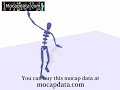 http://mocapdata.com/ This is the sample movie which used motcapdata. You can buy mocapdata at mocapdata.com