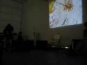lee ranaldo and alan licht (gtrs/devices), dj olive (turntables).
sonic self exhibition performance july 17,2008 @ chelsea art museum, nyc.
