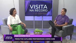 Visita na Record - FGZ Cosmetics: Joel Fogaça Jr. (2° Bloco - 31/03/2024)