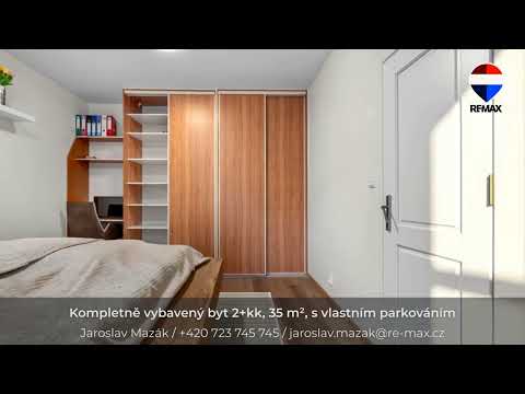 Video Nadstandardní pronájem 2+kk, Střekov – plně vybavený, ihned k nastěhování + 2 parkovací místa