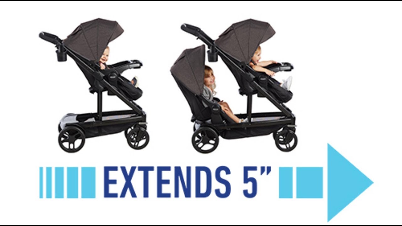 expandable double stroller