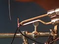solder wire close up