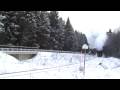 Steam Train of the HSB arrives in Drei Annen Hohne, Germany