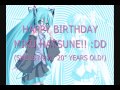 i'm sorry i was late but i'm so proud of her. she has done many things so far, i'm amazed by how long she has been popular for. song: drop zone theme (pal nes)