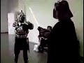 Cylon takes on Darth Vader