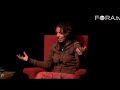 Complete video at: http://fora.tv/2008/04/09/Ani_DiFranco_in_ConversationGrammy Award-winning musician Ani DiFranco gives her thoughts on illegal file-sharing.-----With artistic integrity and a sincere connection to her audience, Ani DiFranco has become one of music's most prolific performers by sheer force of will. A pioneer in the independent label movement, DiFranco founded her own record company Righteous Babe Records in 1989 at the age of eighteen.By that time the singer/songwriter was already a seasoned troubadour whose live performances established her distinctive style: rapid fingerpicking, alternate tunings, and emotive lyrics that boldly confront contemporary social and political issues. Righteous Babe has issued all twenty-one of DiFranco's full-length studio albums, including the live recording Living in Clip and the recent Reprieve.Her career retrospective Canon contains three-dozen songs from DiFranco's expansive catalog, spanning the years 1990-2006. In Fall 2007, Righteous Babe Records and Seven Stories Press published Ani DiFranco: Verses, a collection of original poetry and paintings - City Arts & LecturesAni DiFranco is a Grammy Award winning singer, guitarist, and songwriter. She is known as a prolific artist (having released nineteen albums) and is widely celebrated as a feminist icon.In 1989, DiFranco started her own record company, 