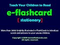 Teach your child to read e-flashcard  [stationery ]