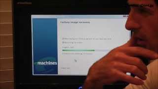 How To Factory Restore Windows Vista - Emachines Or Gateway PC