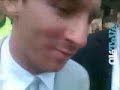 Messi y su novia yen