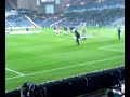 rangers v sevilla ,rangers warming up