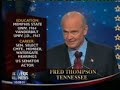 Fred Thompson at the Orlando Debate (4 of 5)
