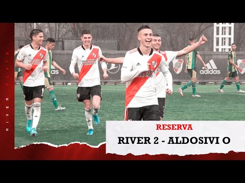 #ReservaLPF  River 2 - Aldosivi 0 [RESUMEN | Entrevista a Manuel Guillén]