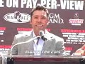 fighthype.com was on hand as the promotional tour kicked off in LA earlier today to announce the highly-anticipated return of Floyd 