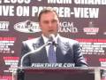MAYWEATHER VS. MARQUEZ LA PRESS CONFERENCE