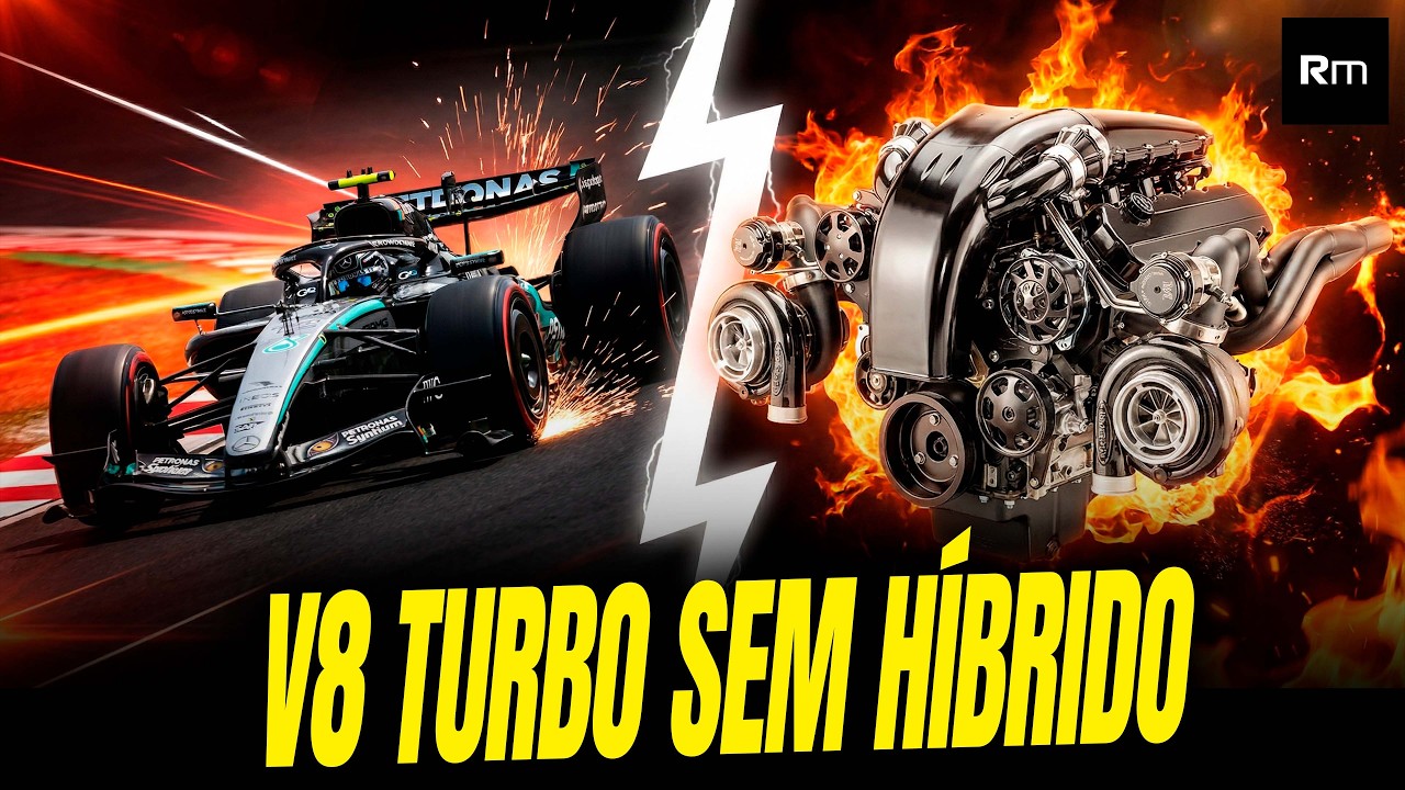 🚨 MOTOR V8 TURBO SEM HÍBRIDO É O FAVORITO DAS FABRICANTES PARA A F1 NO PRÓXIMO REGULAMENTO #f1
