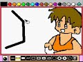 Mario Paint drawing