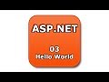 ASP.NET - 03 - Hello world
