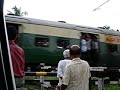 Commuter train in Kolkata, India