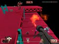 we were having a good time testing my new donkey kong map for tf2! its a fun map and as soon as i get it out of beta stage, i will post a download link. the map is locked it, right now i am debugging the path, and making sure to get the teams balanced.