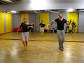 Cha Cha footwork by Magda & Piotr