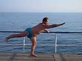 Homo sportivicus on a beach part 1