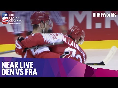 Markus Lauridsen gives Denmark the lead | Near Live | 2019 IIHF Ice Hockey World Championship