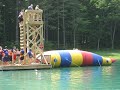 Matt McCoy being blobbed into the air Matt McCoy being blobbed into the air