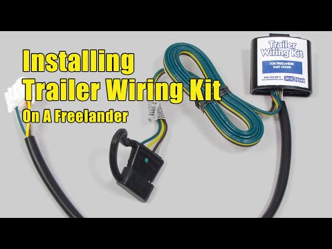 Installing Trailer Wiring Kit on a Land Rover Freelander
