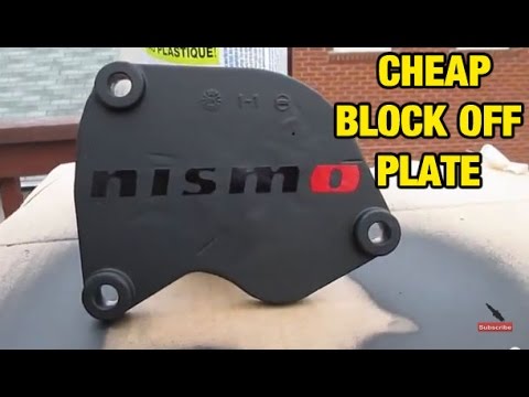 DIY Block Off Plate – Altima, Maxima, Murano, i35 – VQ