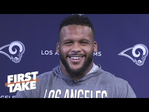 Video: Aaron Donald feels good about the Rams’ season, Clay Matthews addition | First Take